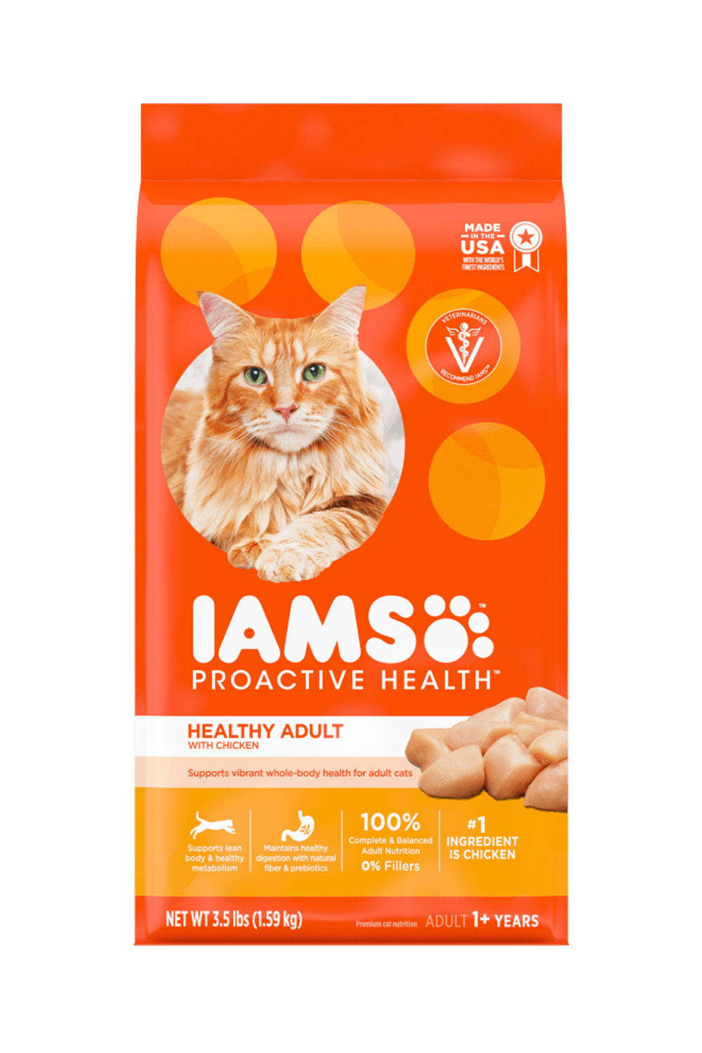 Hostess Habitat In Front Of Iams Chicken Cat Food Loosely Education Recount